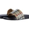 Burberry Kids Mini Furley Check Slide (Toddler/Little Kid)