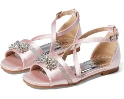 Badgley Mischka Kids Whitney Bow Jewel Toe Sandal (Little Kid/Big Kid)